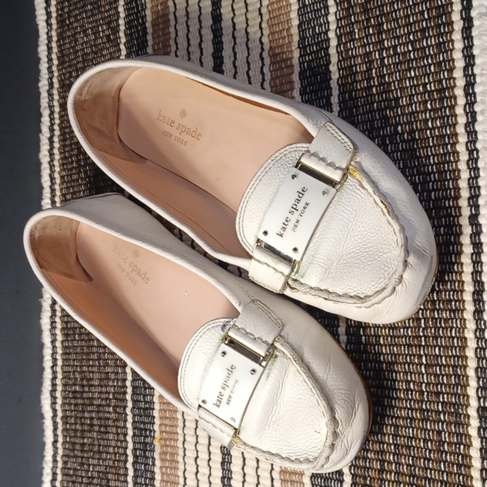Kate Spade leather loafers